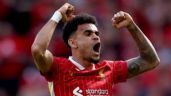 Foto ilustrativa de la nota titulada: Luis Díaz gritó campeón con el Liverpool: todos los números y títulos del delantero colombiano