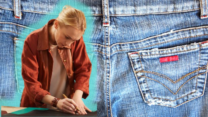 ¿Qué hacer con jeans viejos?: transformarlos en un objeto estético y funcional
