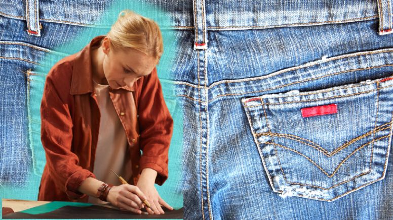 ¿Qué hacer con jeans viejos?: transformarlos en un objeto estético y funcional