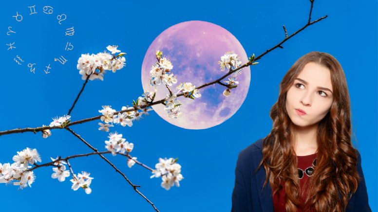 Luna Rosa: estos son los signos que se verán afectados después del 10 de abril