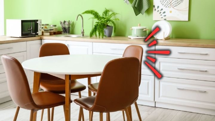 La mesa en el living es cosa del pasado; 3 ideas para sumarla en la cocina y ahorrar espacio