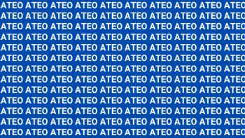 Sólo una persona muy tenta puede encontrar la palabra 'Alto' en menos de 10 segundos