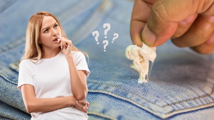 El ingrediente de cocina clave para eliminar el chicle de la ropa en menos de 10 minutos