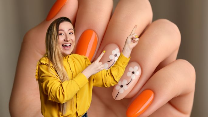 Perder horas en el salón de manicura es cosa del pasado: este diseño con flores es fácil, rápido y arrasa en 2025