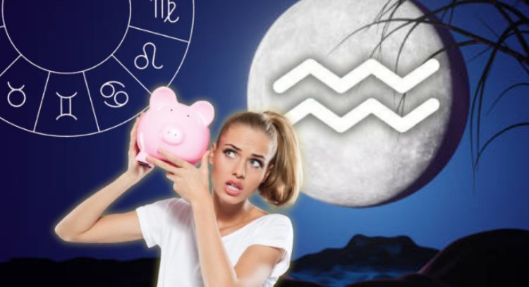 Luna cuarto menguante en Acuario: los 3 signos zodiacales que serán dotados con prosperidad financiera