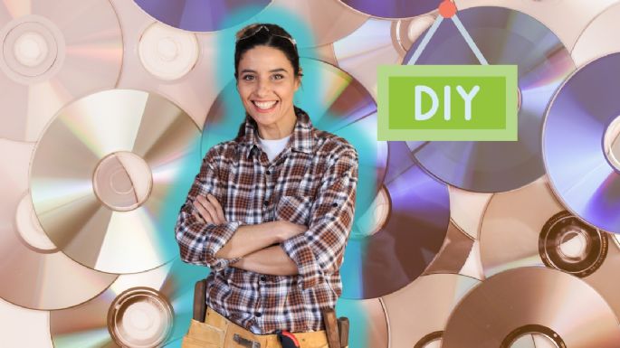No los botes: esta idea para reutilizar CDs es tan creativa como divertida