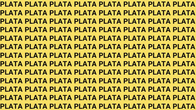 Solo una persona con vista de halcón puede encontrar la palabra 'Playa' en solo 10 segundos