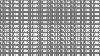 Solo un verdadero genio puede encontrar la palabra 'Tuvo' en menos de 10 segundos