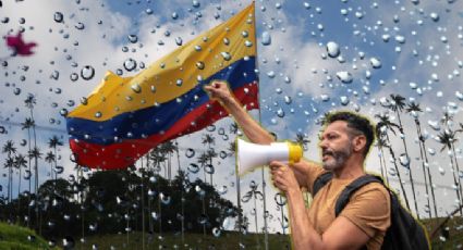 Alertan por lluvias fuertes e intensas para las protestas de este miércoles y jueves en Colombia