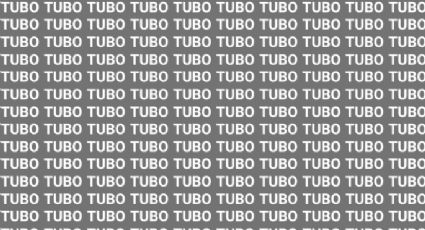 Solo un verdadero genio puede encontrar la palabra 'Tuvo' en menos de 10 segundos