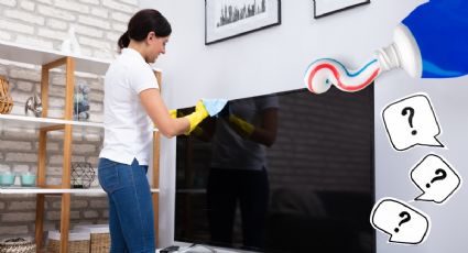 El ingrediente clave para eliminar los rayones de la pantalla del televisor en pocos minutos