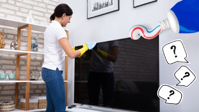El ingrediente clave para eliminar los rayones de la pantalla del televisor en pocos minutos