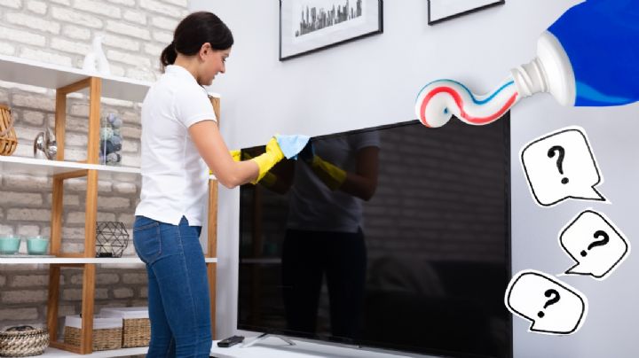 El ingrediente clave para eliminar los rayones de la pantalla del televisor en pocos minutos