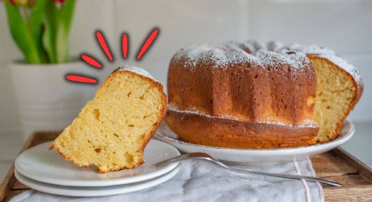 Prepara un ponqué de vainilla ideal para el desayuno con solo 8 ingredientes