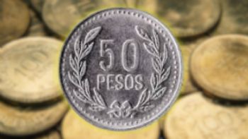 Entregan más de $600,000 pesos por esta antigua moneda de 50 pesos colombianos