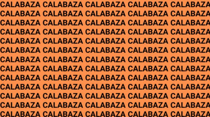 Solo una persona astuta puede encontrar la palabra 'Alabanza' en menos de 10 segundos