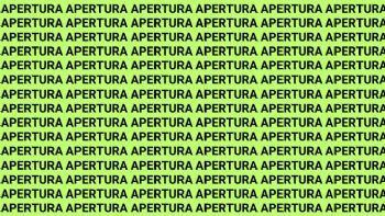 Solo una mente maestra puede encontrar la palabra 'Aventura' en menos de 10 segundos