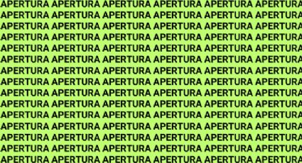 Solo una mente maestra puede encontrar la palabra 'Aventura' en menos de 10 segundos