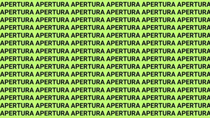 Solo una mente maestra puede encontrar la palabra 'Aventura' en menos de 10 segundos