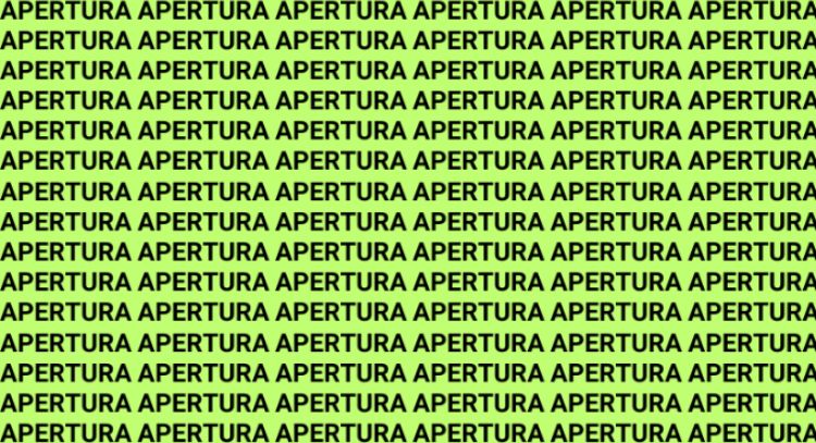 Solo una mente maestra puede encontrar la palabra 'Aventura' en menos de 10 segundos