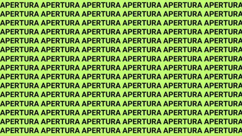 Solo una mente maestra puede encontrar la palabra 'Aventura' en menos de 10 segundos