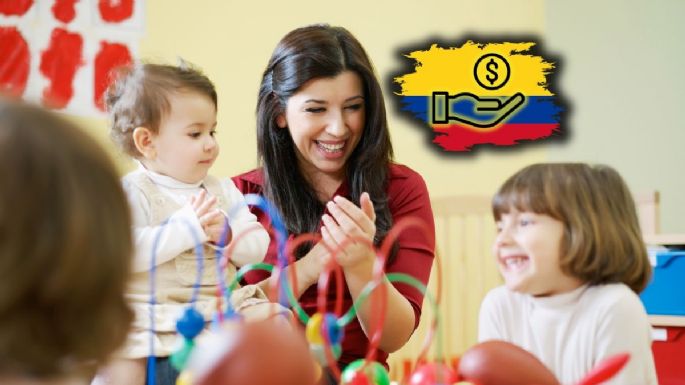 Toma aire antes de conocer cuánto puede ganar un profesor de un jardín infantil en Colombia