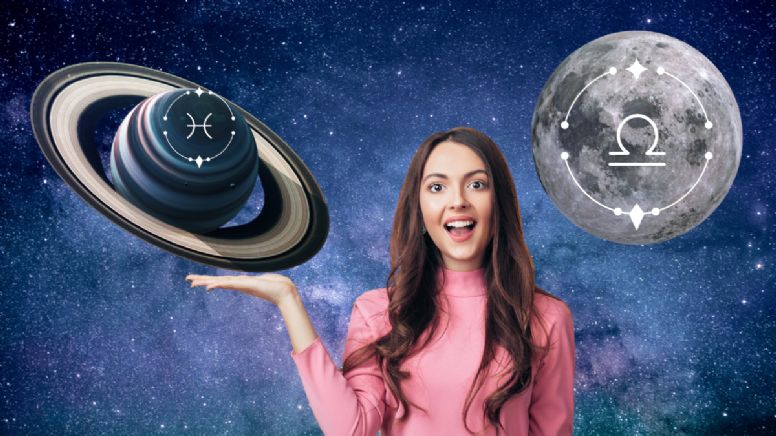 Luna en Libra y Saturno en Piscis: los 3 signos que iniciarán una etapa muy próspera a pesar de este oposición astrológica