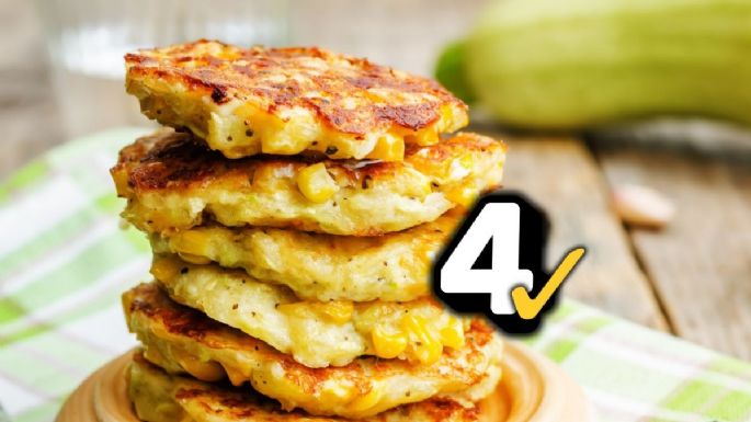 Prepara unas tortitas de mazorca en menos de 30 minutos y con solo 4 ingredientes