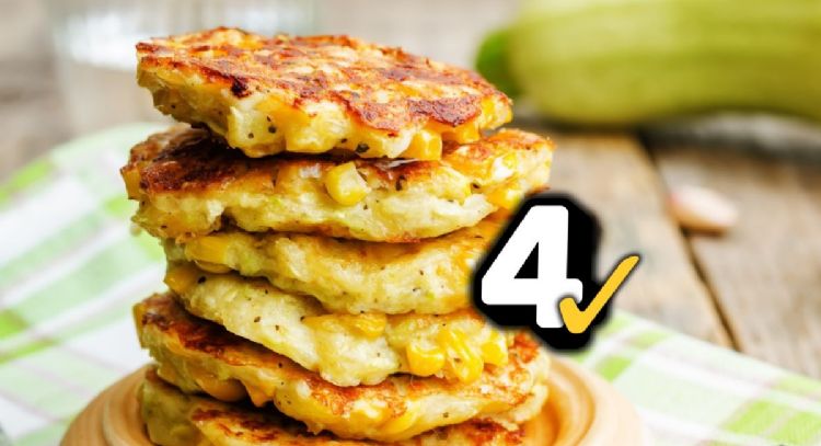 Prepara unas tortitas de mazorca en menos de 30 minutos y con solo 4 ingredientes
