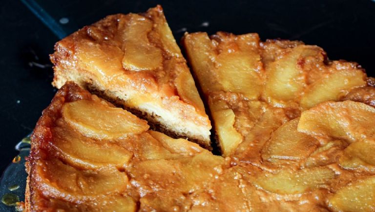 receta de bizcocho de manzana y yogur