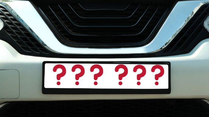 Qué quiere decir la primera letra de la placa de un auto en Colombia