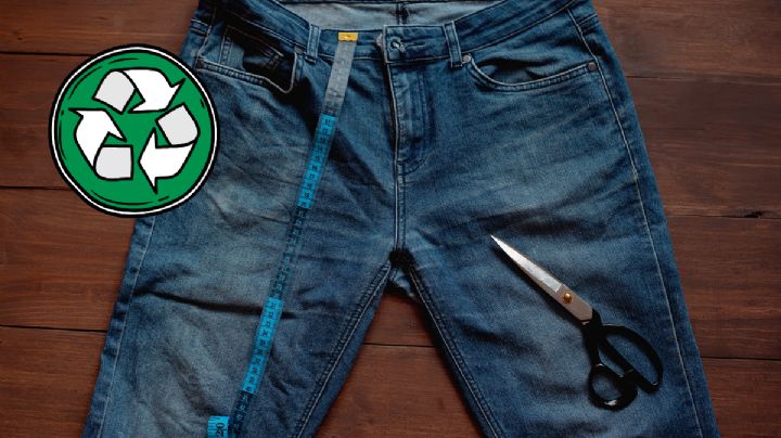 Cómo reciclar un jean viejo y convertirlo en objetos útiles sin gastar de más