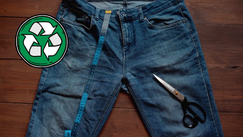 Cómo reciclar un jean viejo y convertirlo en objetos útiles sin gastar de más