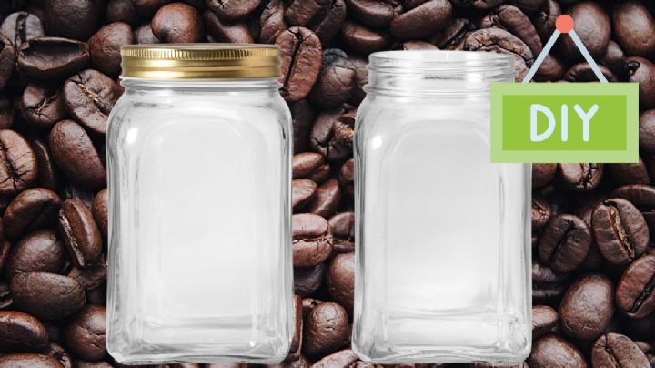 Qué hacer con los frascos vacíos de café: una idea DIY para decorar tu hogar