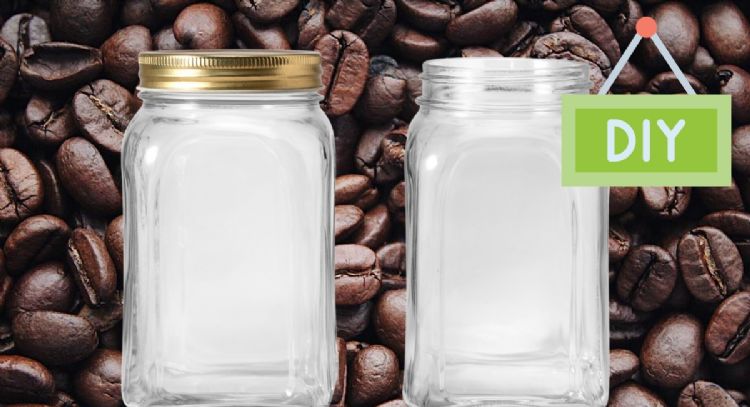 Qué hacer con los frascos vacíos de café: una idea DIY para decorar tu hogar