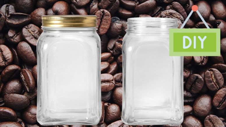 Qué hacer con los frascos vacíos de café: una idea DIY para decorar tu hogar
