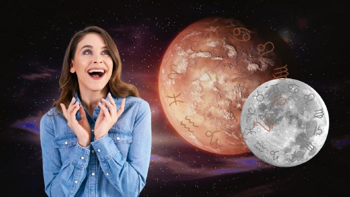 Luna en trígono con Marte: los 3 signos que sentirán el llamado de la abundancia entre el 12 y el 17 de junio