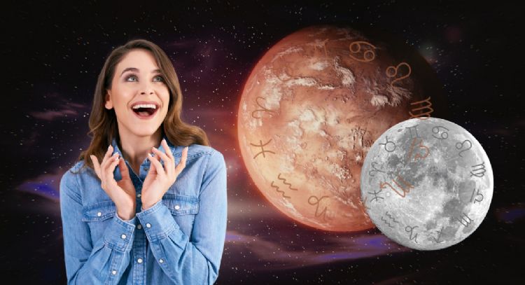 Luna en trígono con Marte: los 3 signos que sentirán el llamado de la abundancia entre el 12 y el 17 de junio