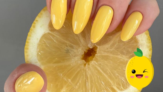 Lemon nails: el diseño de manicura más fresco y divertido que conquista la segunda mitad de junio