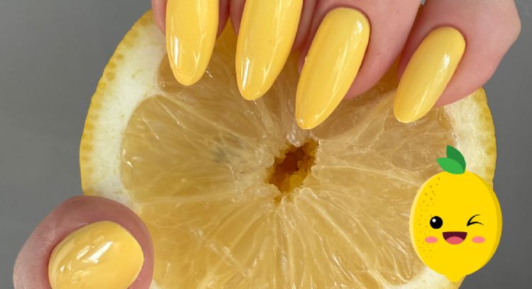 Lemon nails: el diseño de manicura más fresco y divertido que conquista la segunda mitad de junio