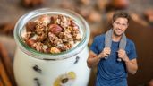 Foto ilustrativa de la nota titulada Prepara un snack colmado en proteínas ideal para ganar masa muscular con solo 3 ingredientes