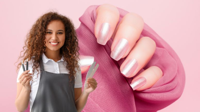 Estos 4 diseños de manicura perlada son los más elegidos en los salones de belleza