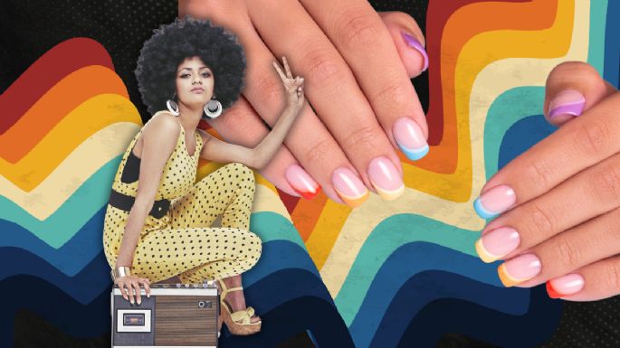 La manicura setentera que promete arrasar en junio: los diseños que vuelven con fuerza