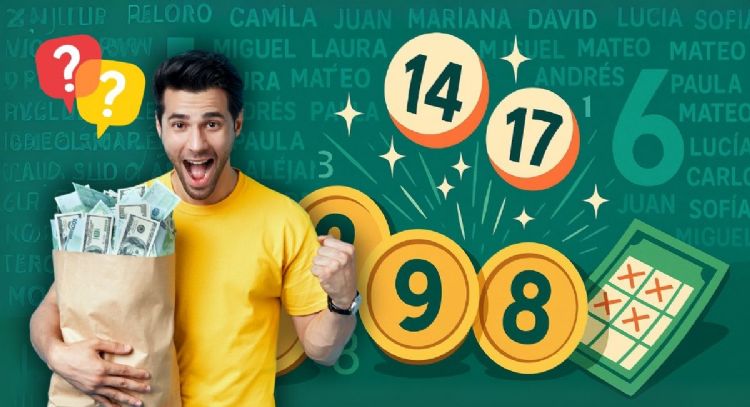 Estos son los 5 nombres que tienen más posibilidades de ganar la lotería en 2025, según la Inteligencia Artificial