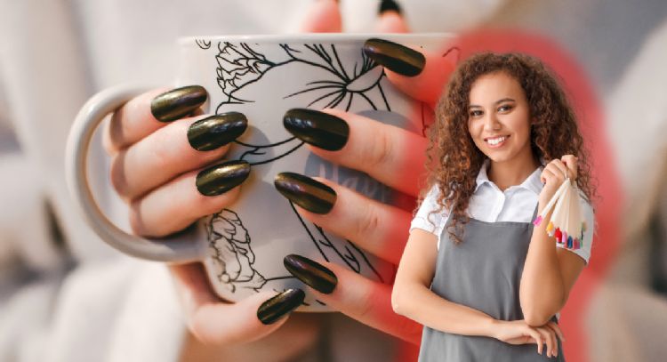 El truco para lograr uñas efecto ojo de gato sin lámpara ni esmalte gel