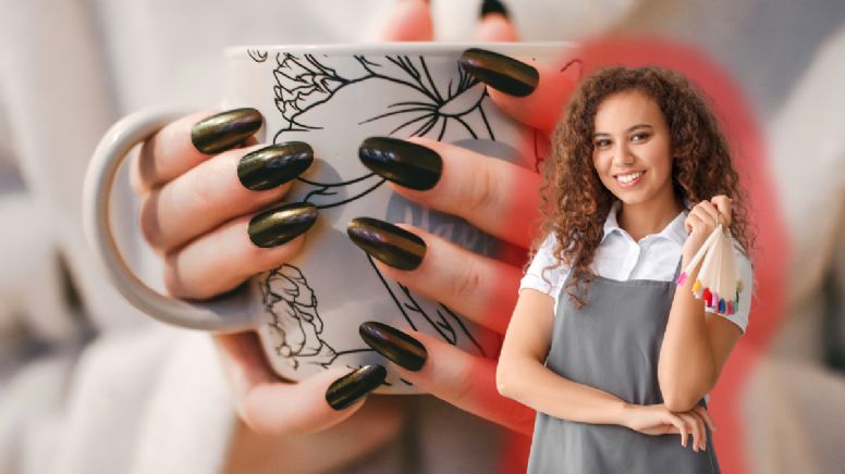 El truco para lograr uñas efecto ojo de gato sin lámpara ni esmalte gel