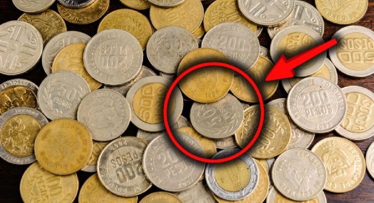 Otorgan hasta 20 millones de pesos al afortunado propietario de esta antigua moneda colombiana de 50 centavos