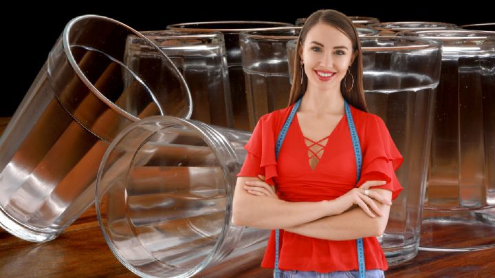No botes los vasos rayados o viejos, podrían ser un tesoro para la decoración de interiores