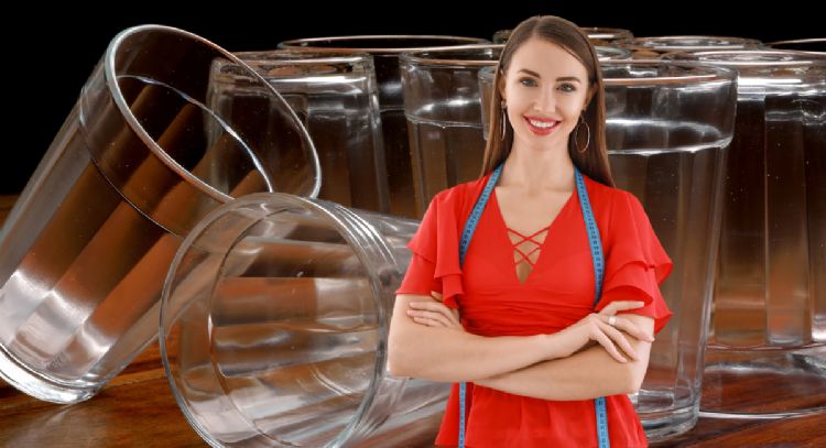 No botes los vasos rayados o viejos, podrían ser un tesoro para la decoración de interiores
