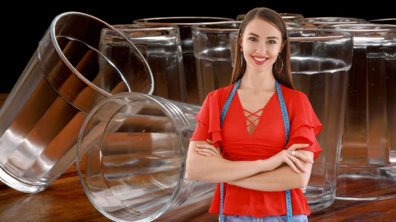No botes los vasos rayados o viejos, podrían ser un tesoro para la decoración de interiores